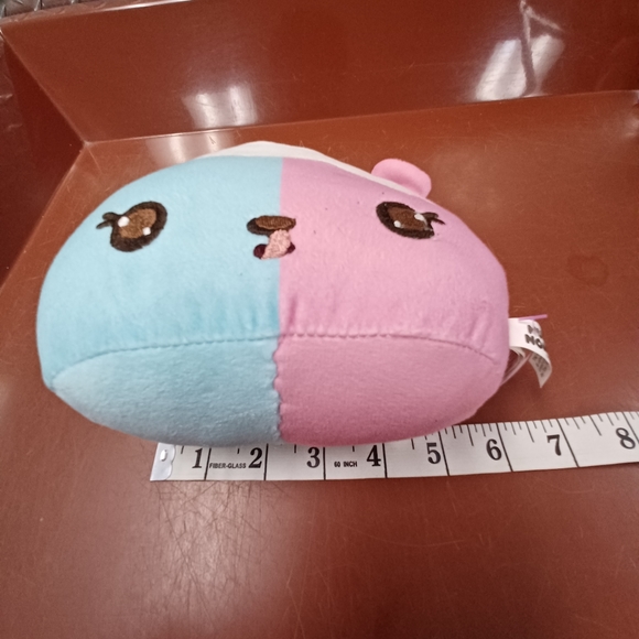 -Num Noms - Ice Cream Sundae Plush Pink Blue 7” Bear  Animal Foodie Toy Factory - Picture 8 of 12